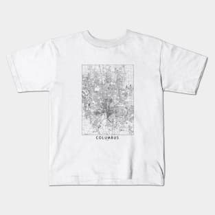 Columbus Map Kids T-Shirt